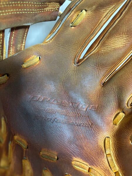プロ支給品 実使用 硬式用 SSK プロエッジ 内野手 グローブ
