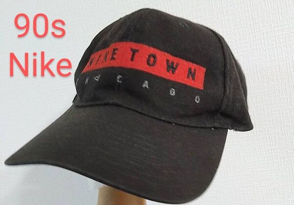 NIKE TOWN CHICAGO キャップ 帽子 黒