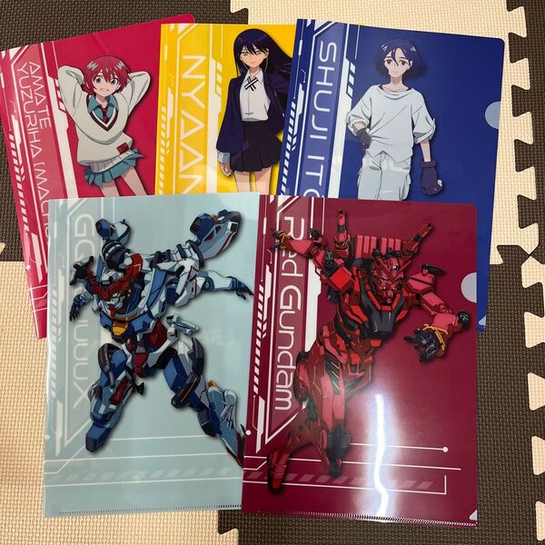 機動戦士ガンダム ジークアクス オリジナルA4クリアファイル 5種セット