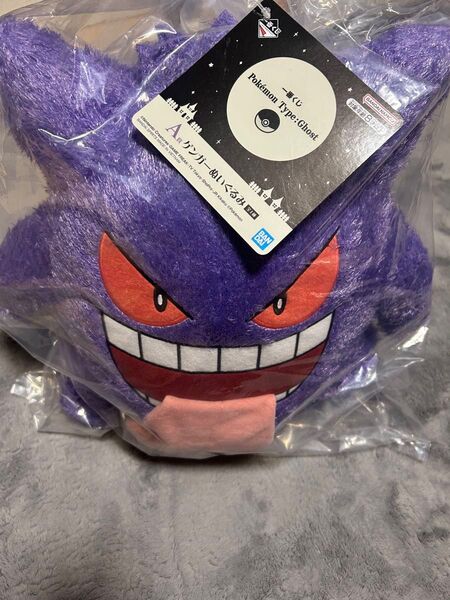 ポケモン 一番くじ A賞 ぬいぐるみ ゲンガー