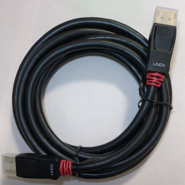 LINDY 3m DisplayPort 1.2ケーブル 【41983】