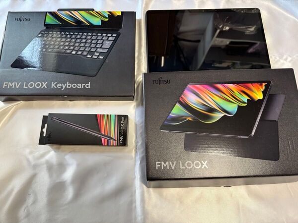 新同/富士通 FMV LOOX 75/G /超高画質 有機EL/超軽599g/Core i5-1230U/サクサク動く/33時間動