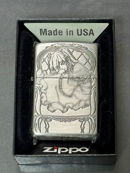 zippo スパイ教室 エルナ 愚人 アニメ 両面デザイン 2022年製 SPY ROOM ケース 保証書
