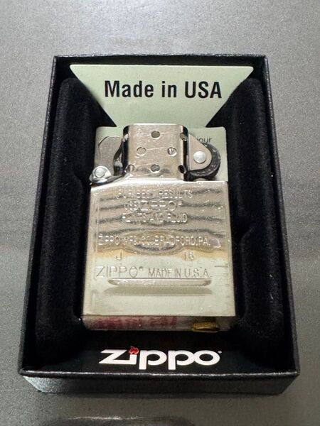 zippo 純正インサイドユニット 2016年製 シルバーインナー ジッポー 中身 交換用 J ZIPPO 16