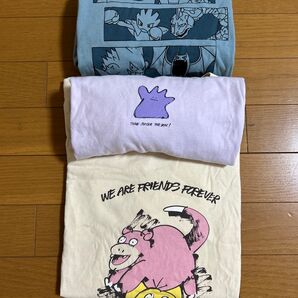 used ユニクロ ポケモン Tシャツ 3枚セット メタモン ヤドン