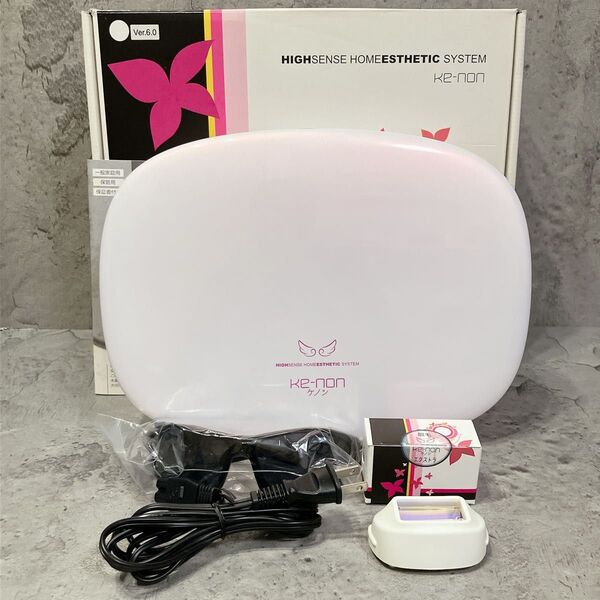 極美品 kenon ver6.0 NIPL 2080 ケノン 脱毛器 眉毛 ラージ エクストラ新品 セット