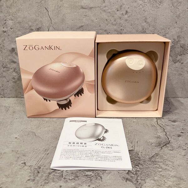 美品 ZOGANKIN ゾーガンキン スカルプ EMS ヘッドスパ スカルプケア