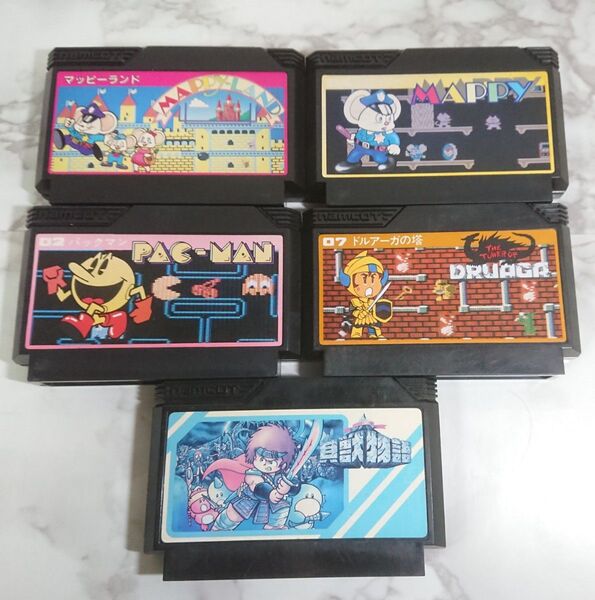ファミコンソフト ナムコ セット