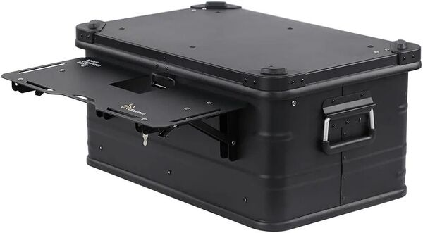 deerest アルミ マルチ コンテナボックスX-PANDA 50L スタッキング拡張性収納ボックス荷台ロックタイプ多機能