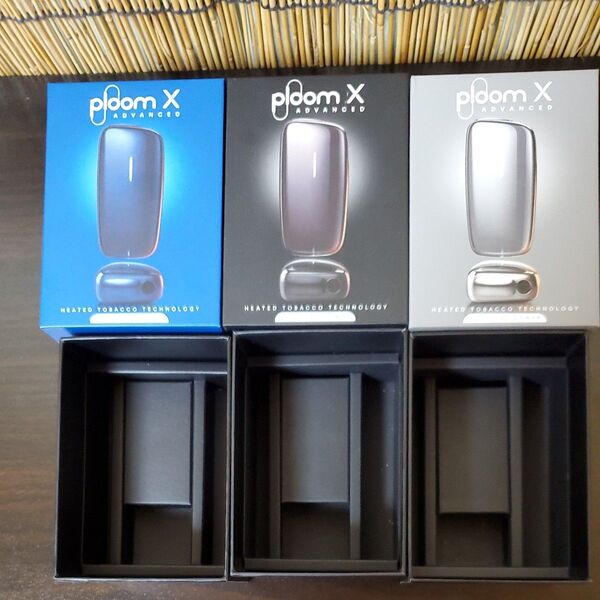 ploom X 3個 空箱 美品 ADVANCED