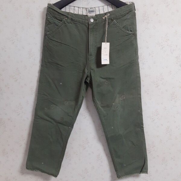 【新品】 ETERNAL 備中倉敷工房 ダメージ加工 デニム パンツ サイズ32