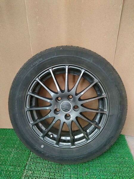 エンケイ 185/65R15 タイヤホイールセット 4本 プリウス等