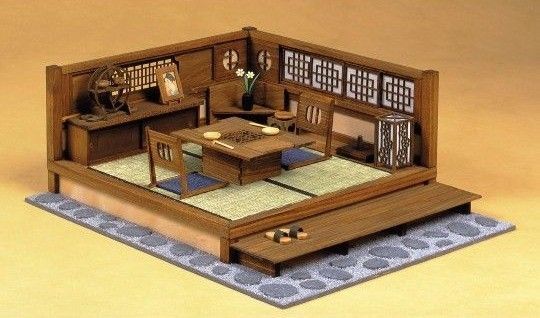 ドールハウス完成品オーダー。和室Bタイプ