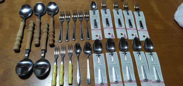 スプーン フォークセット新品