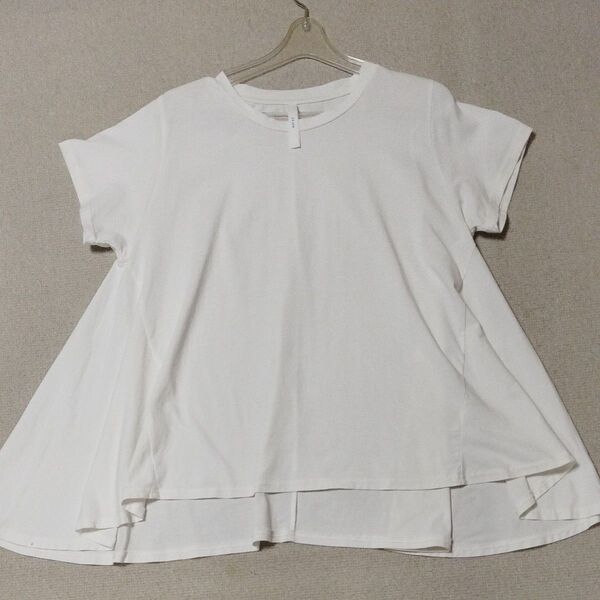 KELEN フレアTシャツ ホワイト