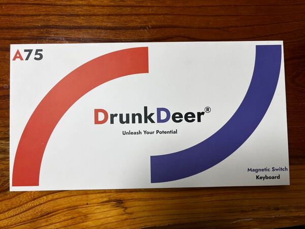 drunk deer A75 ラピッドトリガー搭載キーボード 美品。使用殆ど無し