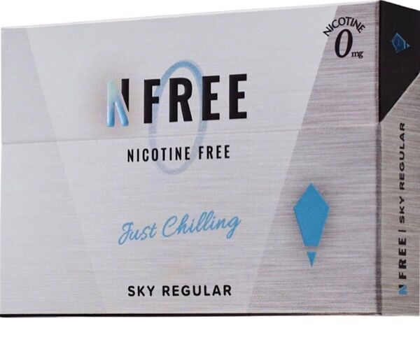 NFREEエヌフリー スカイレギュラーIQOS互換機 ニコチンゼロ 電子タバコ 加熱式タバコ 禁煙グッズ 減煙 小箱20本×10個