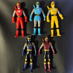 忍風戦隊ハリケンジャーソフビ 5体セット 全種まとめ売り