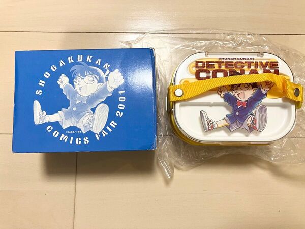 未使用 名探偵コナン 弁当箱 ランチボックス 小学館 コミックフェア 非売品