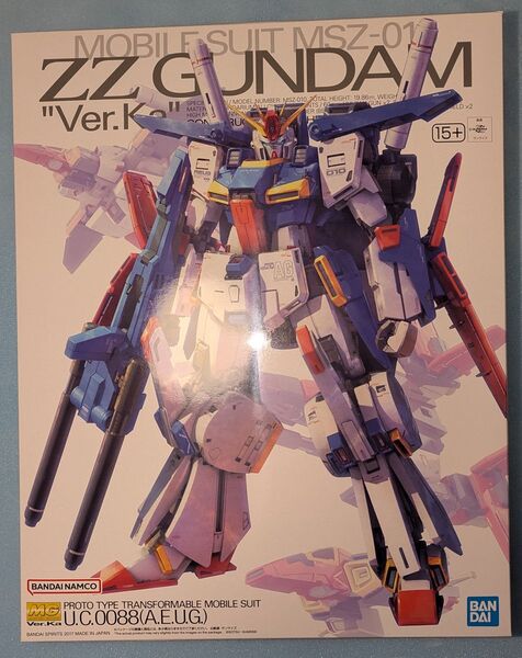MG 1/100 ダブルゼータガンダム Ver.Ka