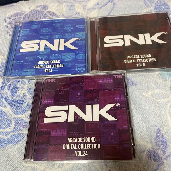SNK ARCADE SOUND DIGITAL COLLECTION Vol.1&8&24