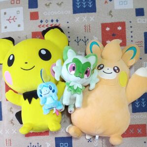ポケモン ぬいぐるみ ピチュー パモット ニャオハ メッソン