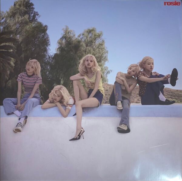 Rose「Rosie (Band cover)」ピンク盤 LP アナログレコード