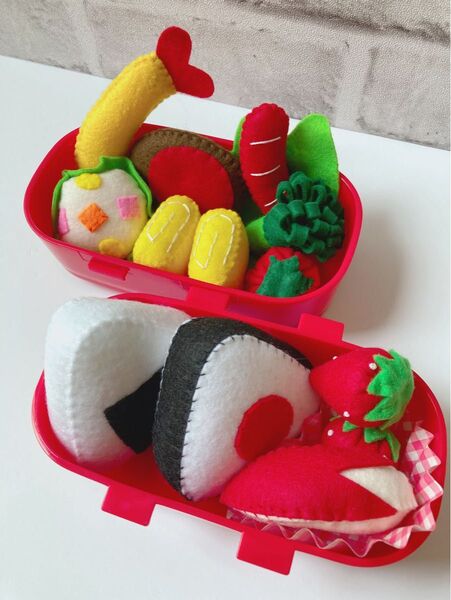 フェルト おままごと お弁当
