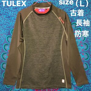 古着長袖・防寒/size(L)・チェスト約96〜104/身長約175〜185/本体・表〜裏生地・ポリエステル&ポリウレタン★