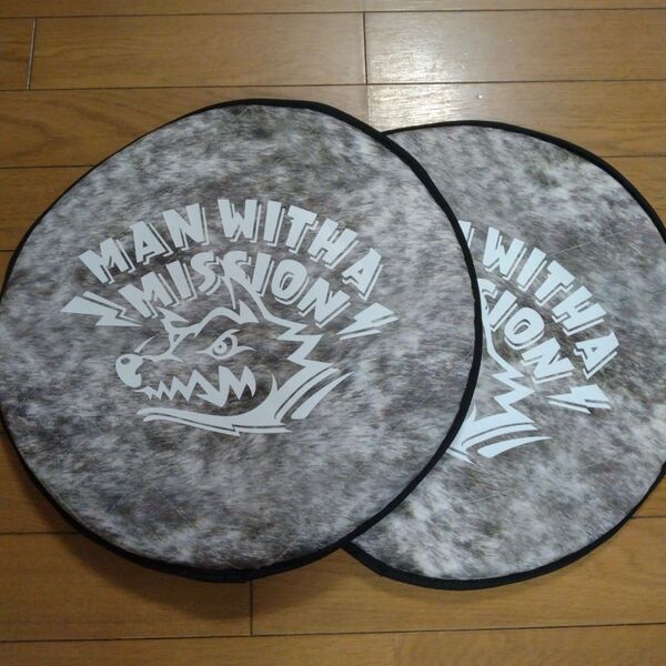 MAN WITH A MISSION シートクッション 2枚セット