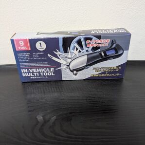 車載用マルチツール アウトドアや災害時にも役に立つマルチツール+緊急脱者用ガラスハンマー
