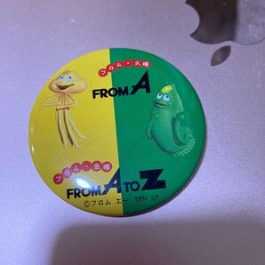 フロムエー ノベルティ 缶バッヂ 激レア