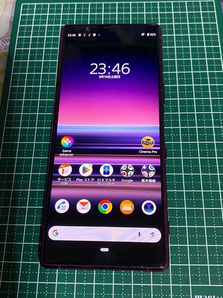 SONY Xperia5 64GB レッド au SOV41 ジャンク SIMフリー