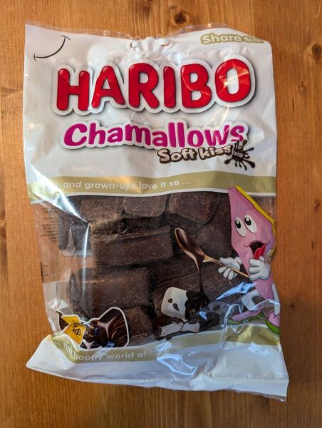 ハリボーチョコマシュマロHARIBO 白 チャマローズ