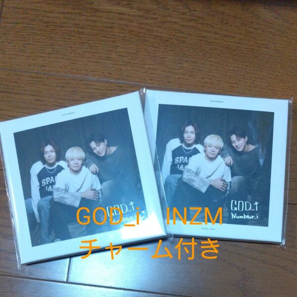 GOD_i FC限定盤 GOD_i Ver INZM Ver チャーム付き