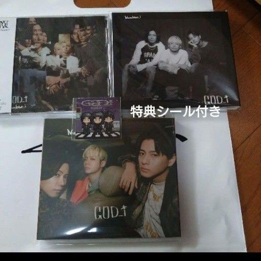 Number_i GOD_i 3形態まとめ買い特典付き