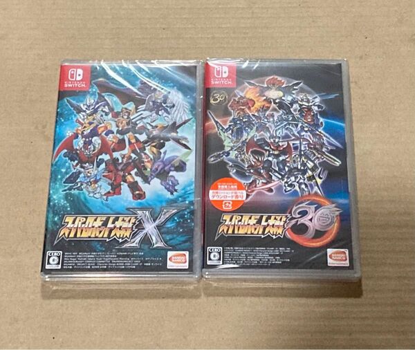 スーパーロボット大戦X とスーパーロボット大戦30 新品未開封シュリンク付き Switch ソフト Nintendo