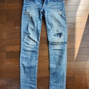 Ungridダメージ加工デニム24inch
