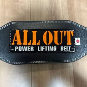 ALL OUT パワーリフティングベルト