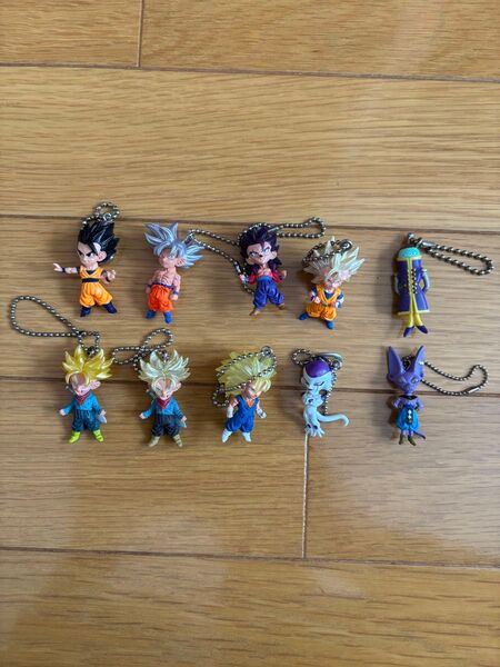 ドラゴンボール フィギュア キーホルダー 10個セット まとめ売り