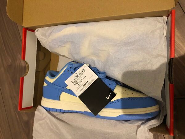 Nike Dunk Low Coconut Milk/Gym Red Sail University Blue 26.5cm