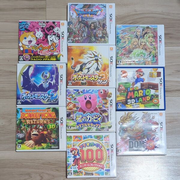 ニンテンドー 3DS ソフト セット まとめ売り