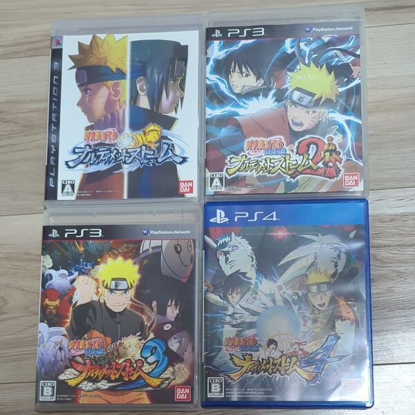 PS4 PS3 ナルティメットストーム 4タイトルセット