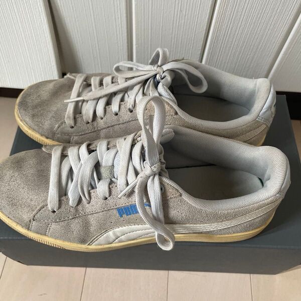 プーマ Puma 24.5cm 水色