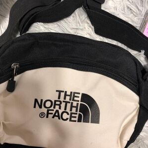 THE NORTH FACE ショルダーバッグ オフホワイト×ブラック
