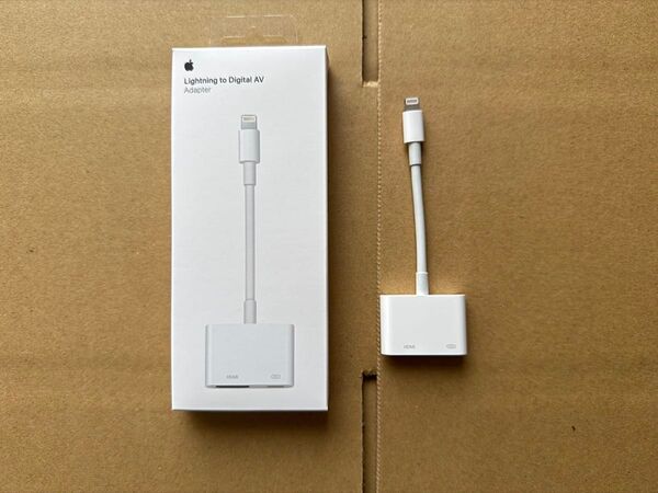 Apple純正 Lightning to Digital AV アダプタ