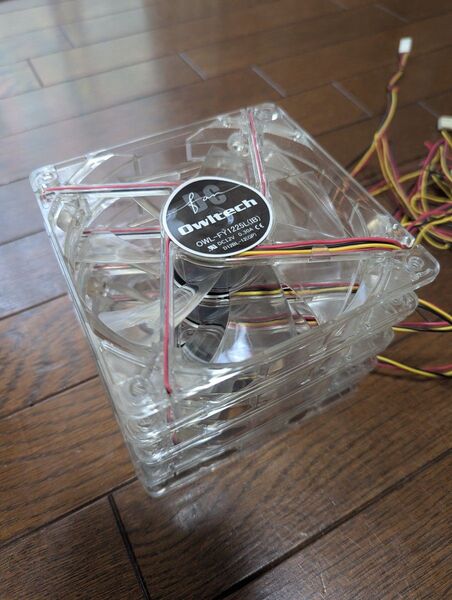3ピンFAN OWL-FY1225L(BL) Owltech