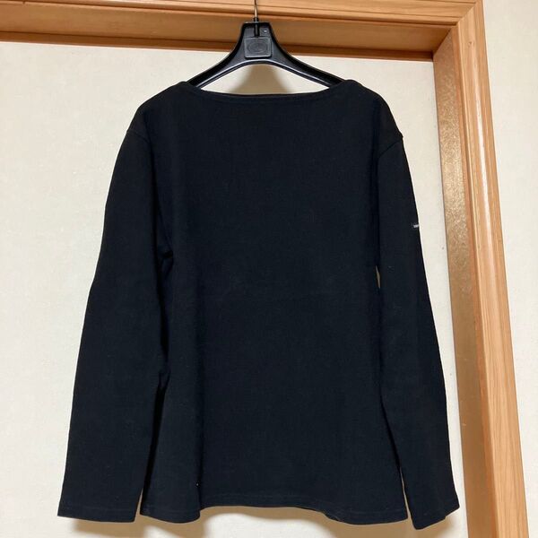 セントジェームス 長袖 Tシャツ コットン100% 黒 XS