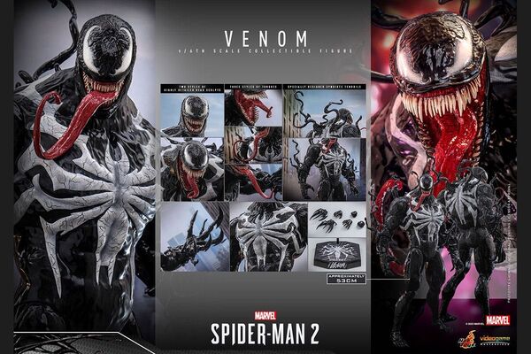 ホットトイズ ビデオゲーム・マスターピース Marvel's Spider-Man 2 ヴェノム スパイダーマン