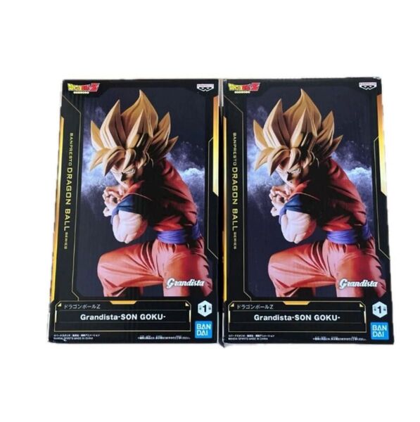ドラゴンボールZ 孫悟空 Grandista 超サイヤ人 未開封 SON GOKU 2体セット グランディスタ フィギュア